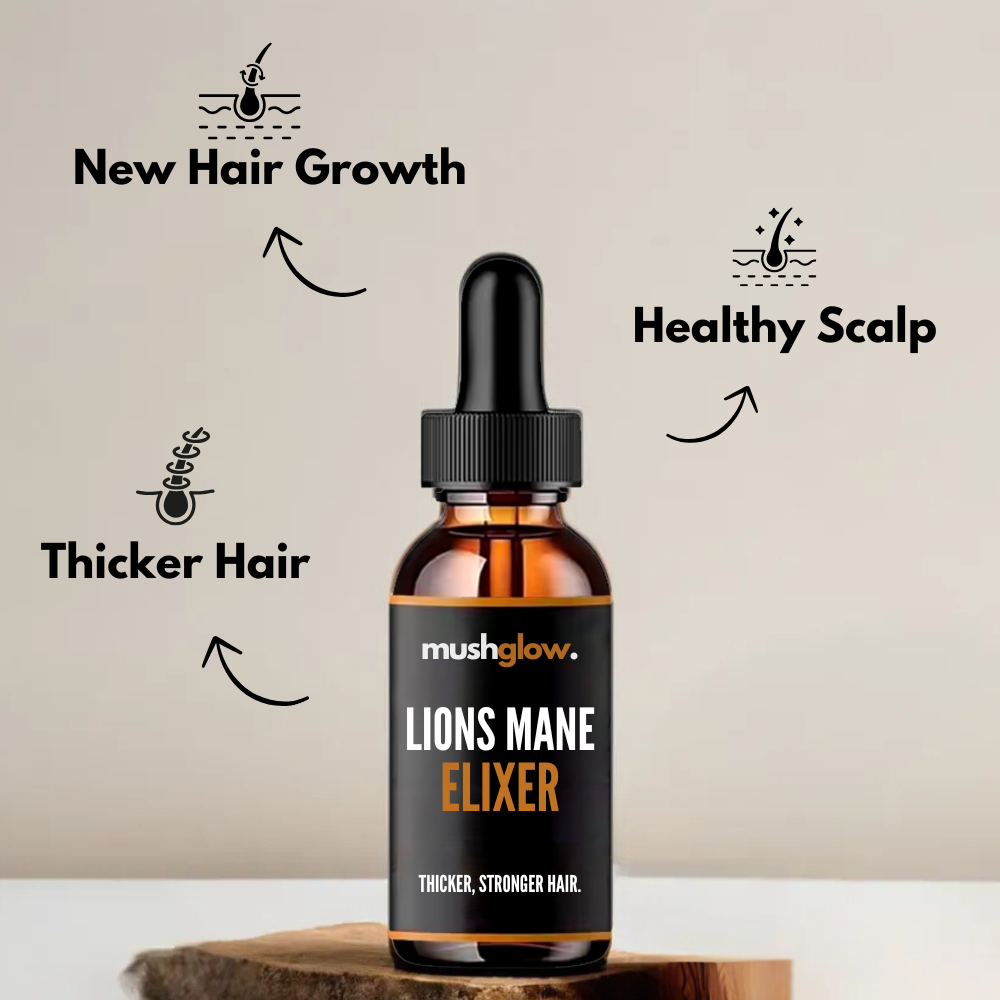 Elixir de Lions Mane ~ Estimula el Crecimiento del Cabello